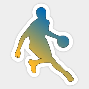 Basket Ball Player Sticker